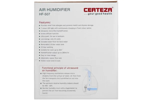 certeza air humidifier price in pakistan
